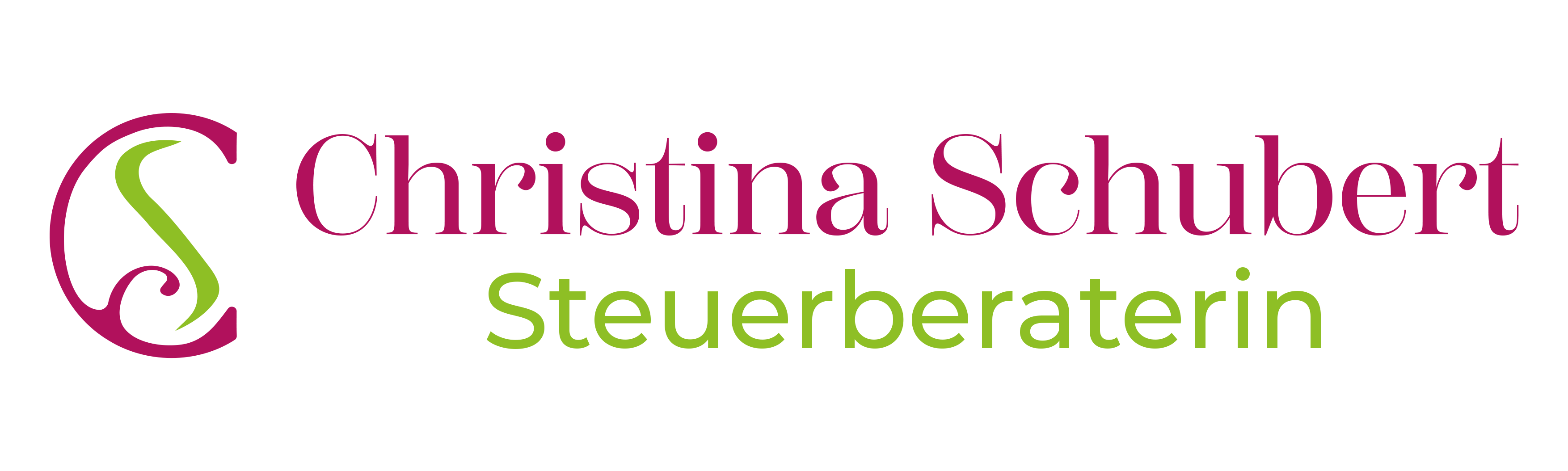 Christina Schubert Logo mit Schriftzug